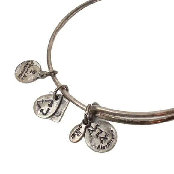 Alex & Ani Cupcake Charm Bracelet - Picture 3 of 3